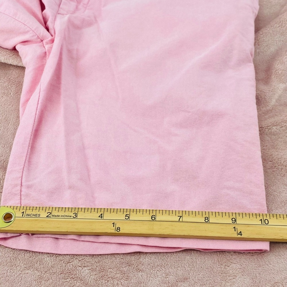 Polo Ralph Lauren Mens 32 Pink Oxford Cotton Chino Shorts Preppy Summer Coastal - Picture 8 of 10